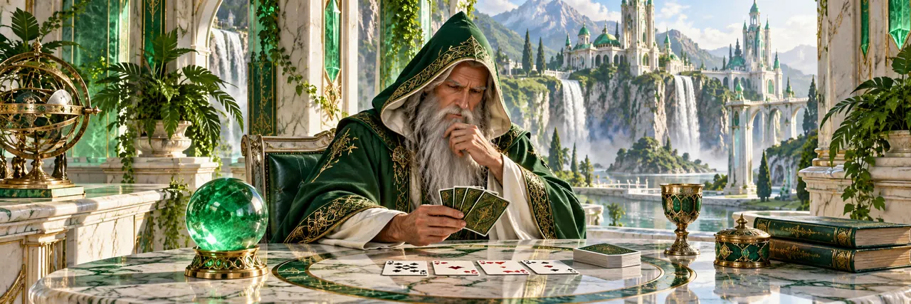 Mesas para o Jogador Solitário — ilustração